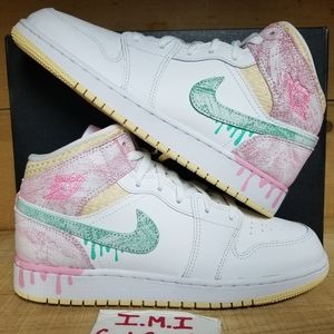 Air Jordan 1 Mid SE 'Ice Cream Drip'
